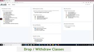 Delgado LoLA Navigation: Dropping a class