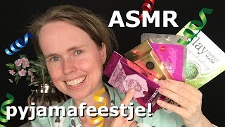 Samen Een Gezichtsmasker Uitkiezen Tijdens Mijn Pyjamafeestje 🎉 ASMR Nederlands