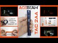 ACEBEAM TAC 2AA - dual mode! dual switch! dual battery! dual big power & throw!!!!