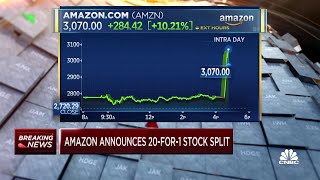 Amazon announces 20-for-1 stock split