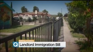 Bill Would Bar Landlords From Using Immigration Status Against Tenants