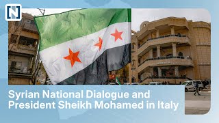 Syrian National Dialogue and President Sheikh Mohamed in Italy