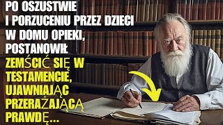 PO ZDRADZIE I PORZUCENIU PRZEZ DZIECI, JEGO ZEMSTA W TESTAMENCIE BYŁA ZASKAKUJĄCA...