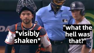 Framber Valdez Just Hit His Own Catcher Intentionally With a Pitch