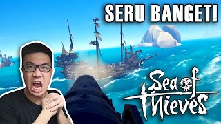 PERTEMPURAN SENGIT DENGAN KAPAL LAIN! - Sea of Thieves