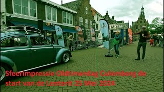 Sfeerimpressie Oldtimerdag Culemborg de start van de Lenterit 25 Mei 2024 Bezoeken met Morpheus.