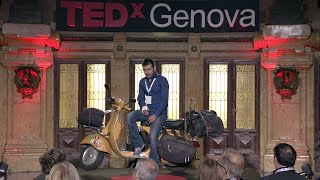 Il giro del mondo in vespa | Luca Capocchiano | TEDxGenova