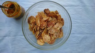 ARROWROOT CRISPS | EASY SNACK RECIPE | NICKEY'S KITCHEN