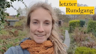 Gartenrundgang November - Ernten im Garten