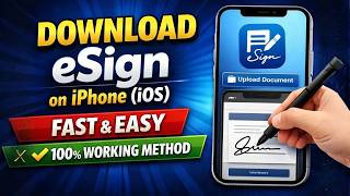 How to Download eSign on iOS (iPhone/iPad) | Easy Install