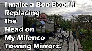 Replacing the Milenco Grand Aero Mirror Head... Oops! I Made a Boo-Boo!