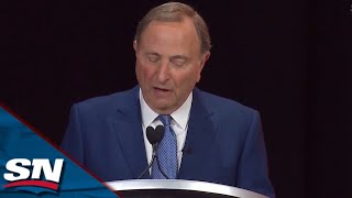 Gary Bettman Announces Flurry Of Trades From Montreal Canadiens At 2022 NHL Draft