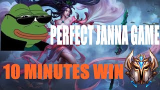 WHEN AP0 PLAYS JANNA TO PERFECTION