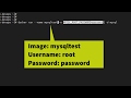 How to run a MySQL docker container and shell | 5-Minute DevOps