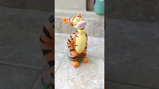 Antigua alcancía de Vinyl #Disney#Tigger#WinniePooh#Retro#1990#VintageToys#Coleccionista#WDP💛🔥