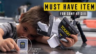 Sony CF Express Type A  | Why it's a must have item for the A7 SIII + DATA DUMP story