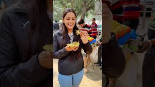 What We Ate In📍Janpath Market Under ₹150 Challenge!! #streetfood #challenge  #shorts