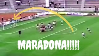 Legendary Maradona's  Top 15 Amazing Free Kicks that shocked the world. #football  #maradona  #goal