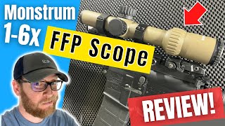 Monstrum Tactical G3 1-6x24 Riflescope | Amazing First Focal Plane Scope Or Should You Pass?