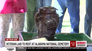Veteran Laid To Rest at Alabama National Cemetery