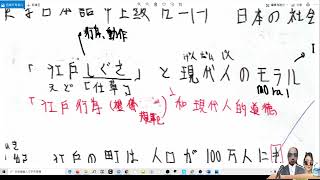 來學日本語中上級 第12課   (上)  江戶行為禮儀規範 和 現代人的道德