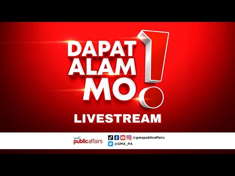 Dapat Alam Mo! Livestream: August 7, 2024 – Replay