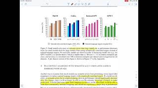 Larger Language Models do In-Context Learning Differently - Overview