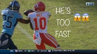 Tyreek Hill vs Adoree Jackson (WR vs CB) \