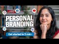 4 Steps to Building Your Personal Brand Online | Vensy Krishna