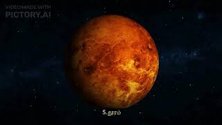 வீனஸ் கிரகம் (Venus) அம்சங்கள் மற்றும் முக்கியத்துவம் பற்றி சில முக்கியமான தகவல்கள்: