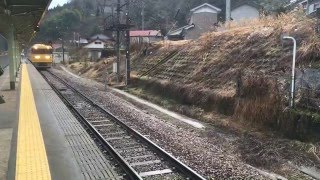 2016年2月21日（日） 高山本線 猪谷駅 ドクター東海（キヤ95系・第1編成）試9835D入線動画！！