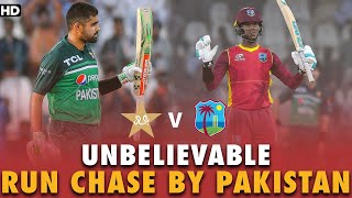 Unbelievable Run Chase By Pakistan | Pakistan vs West Indies | PCB | MA2T