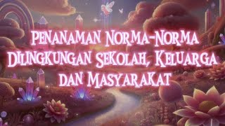 Penanaman Norma-Norma di Lingkungan Sekolah, Keluarga, dan Masyarakat