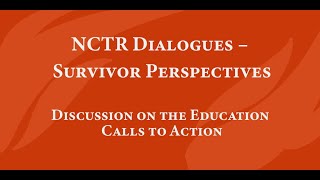 NCTR Dialogues - Education Calls to Action