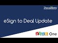 2020: Zoho Sign to Update Zoho CRM when Document Signed