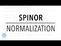 Spinor Normalization | Solving the Dirac Equation