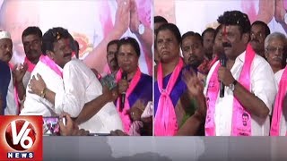 Over 2000 Congress Activists From Sanath Nagar Joins TRS Party In Presence Of Minister Talasani | V6