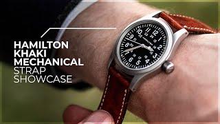 The Ultimate Way To Customise Your Watch! - Hamilton Khaki Mechanical Strap Showcase by WatchGecko