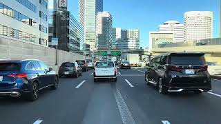 首都高の日常:東京の道路風景をお届け【25/01/10】平和島〜幡ヶ谷 Daily Scenes of the Shuto Expressway:from Heiwajima to Hatagaya