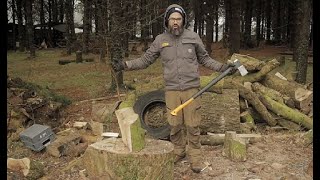 Is Frozen Firewood Easier To Split?   Fiskars X 27 Thoughts so far