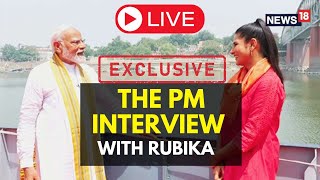 PM Modi LIVE Interview With Rubika | PM Modi Live | PM Modi Files Nomination | #PMModiToNews18India