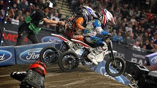 Kuberg Cross race bikes at London ArenaCross