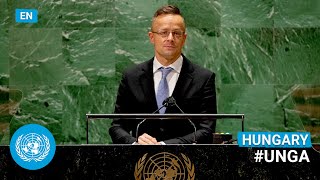 🇭🇺 Hungary - Minister Addresses United Nations General Debate, 76th Session (English) | #UNGA