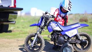 Hayden Zeismer Three year old on PW50