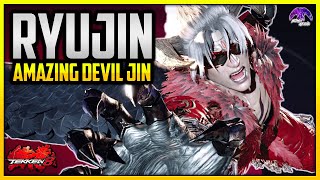 T8 v1.08 ▰ Ryujin Devil Jin Is A Complete Beast !!【Tekken 8】