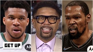 Jalen Rose reacts to Game 2: Giannis is getting crossed up and dunked on by the Nets! | Get Up