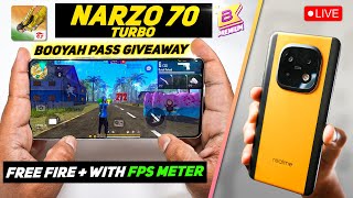 GIVEAWAY - Testing Free Fire on Realme Narzo 70 Turbo 90 FPS TEST