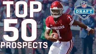 Top 50 Prospects in the 2019 NFL Draft