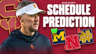 USC Trojans 2025 Schedule Prediction | How much pressure is on Lincoln Riley?