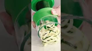 This cuts vegetables into curly noodles for healthy meals